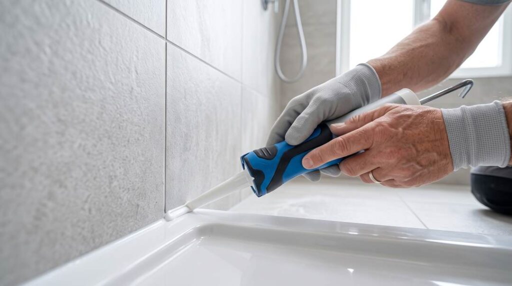 Professionelle Erneuerung von Silikonfugen im Badezimmer durch FliesenProfi Wien